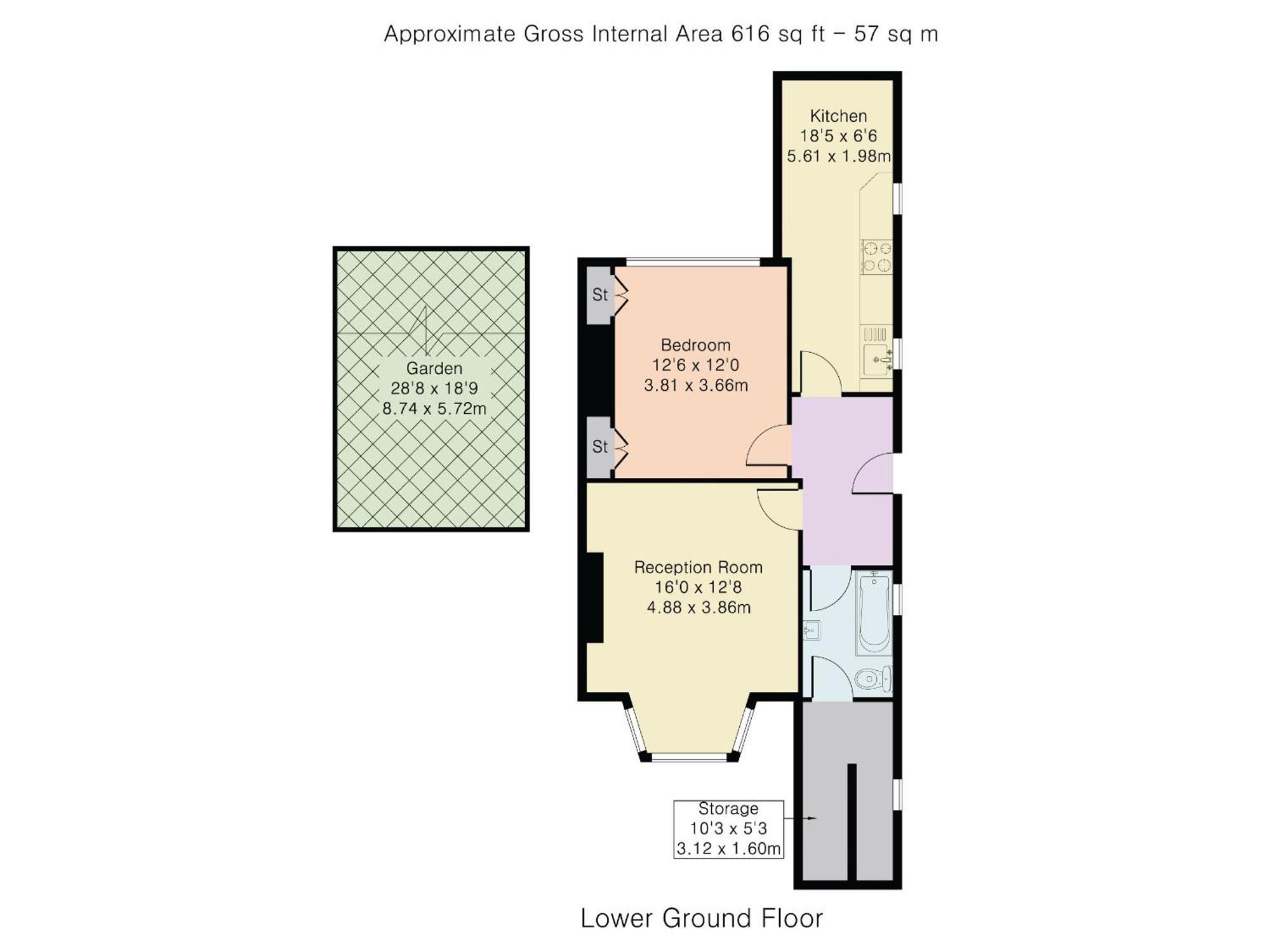 Pass The Keys Private Garden Apartment By Tulse Hill Station London Luaran gambar